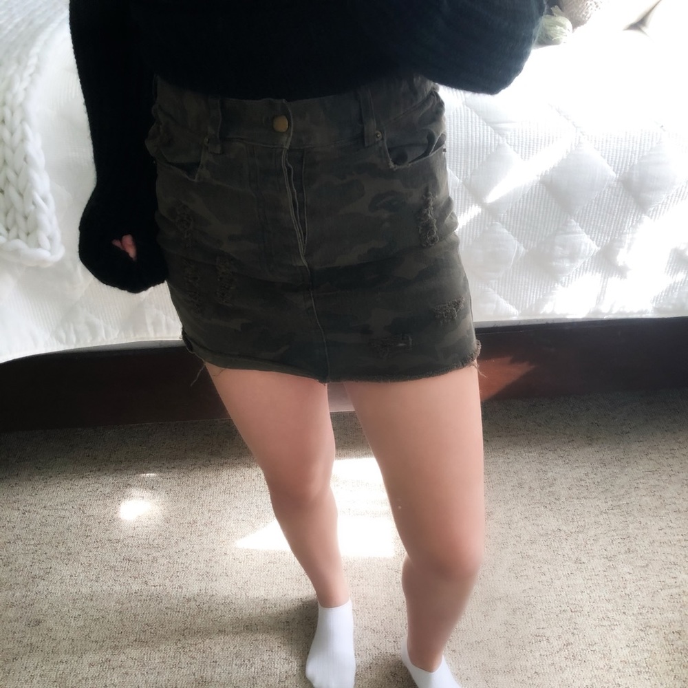 Camouflage Skirt